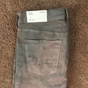 American eagle camo jegging